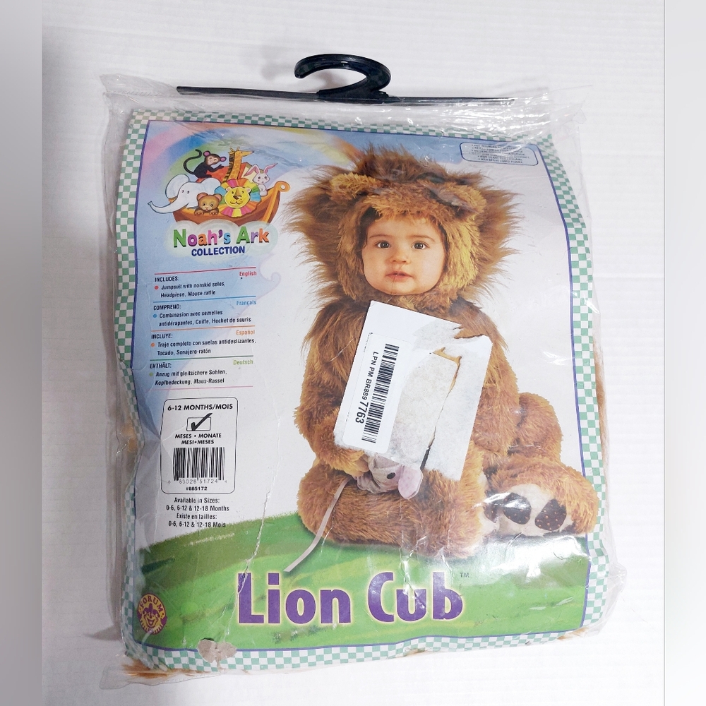 Rubie's‎ Costume Infant Noah Ark Lion Cub Romper 6-12 months